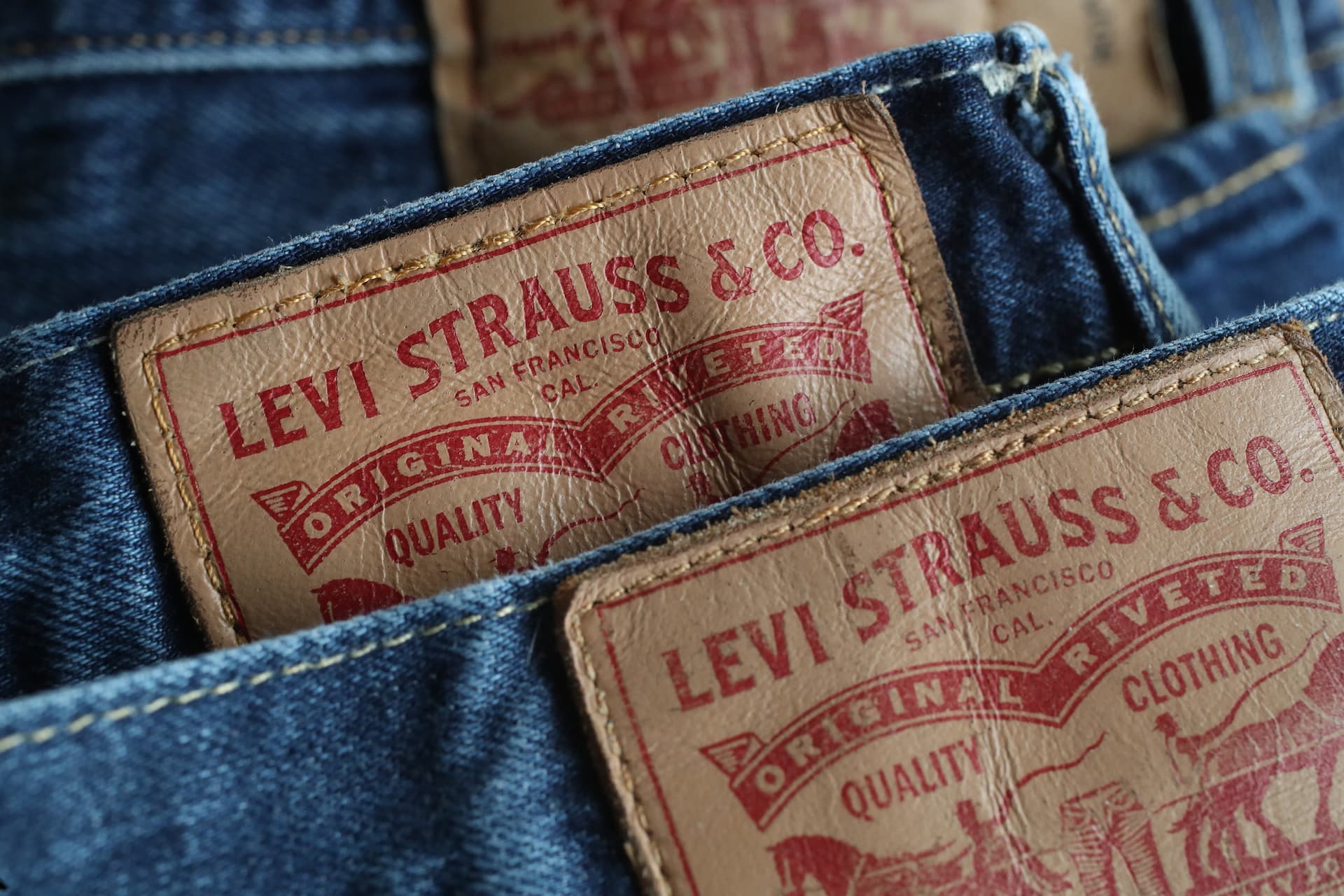 Levi Strauss and Jacob Davis Patent Blue Jeans