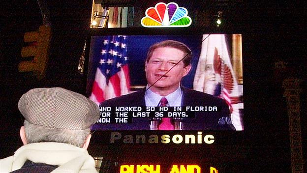 Al Gore concedes presidential election - Dec 13, 2000 - HISTORY.com